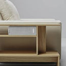 HOLMERUD Side table, oak effect, 80x31 cm