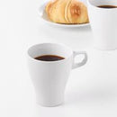 FÄRGRIK Mug, stoneware white, 25 cl set of 4