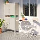 KOLBJÖRN Cabinet in/outdoor, beige, 80x81 cm