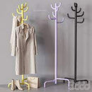 BONDSKÄRET Hat and coat stand, yellow, 175 cm