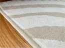 VEJSTRUP Rug, low pile, beige/white, 80x150 cm