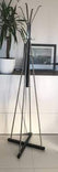 TJUSIG Hat and coat stand, black, 193 cm