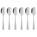 DRAGON Coffee spoon, stainless steel, 11 cm 6 piece set.