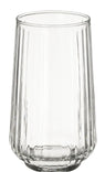 GRADVIS Vase, clear glass, 15 cm