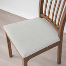 EKEDALEN Chair, brown/Orrsta light grey