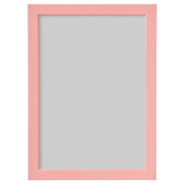 FISKBO Frame, light pink, 21x30 cm