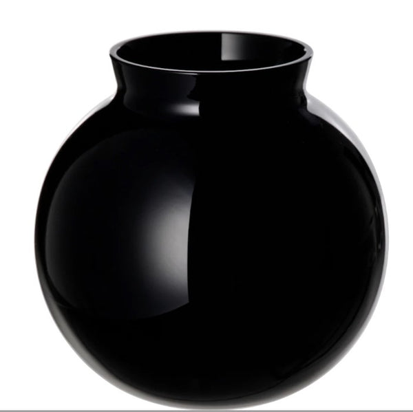 KONSTFULL Vase, black, 10 cm