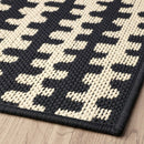 KRISTRUP Door mat, dark blue, 35x55 cm