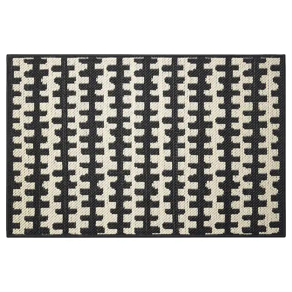 KRISTRUP Door mat, dark blue, 35x55 cm