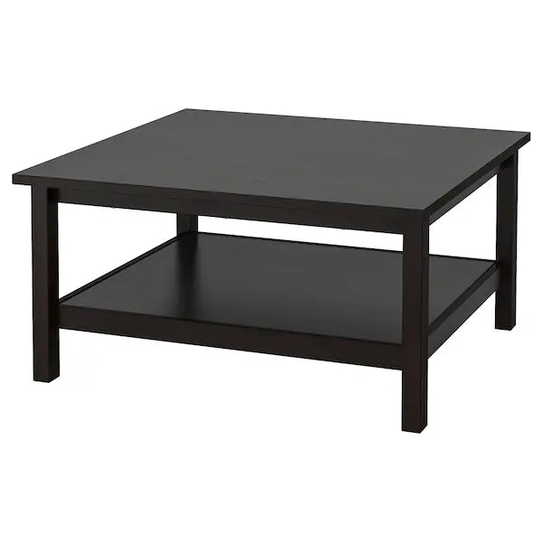 HEMNES Coffee table, black-brown, 90x90 cm (35 3/8x35 3/8 ")