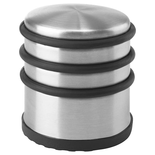 JANARNE Door stop, stainless steel