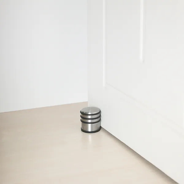 JANARNE Door stop, stainless steel