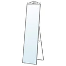 KARMSUND Standing mirror, black, 40x167 cm