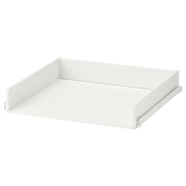 KONSTRUERA Drawer without front, white, 15x60 cm