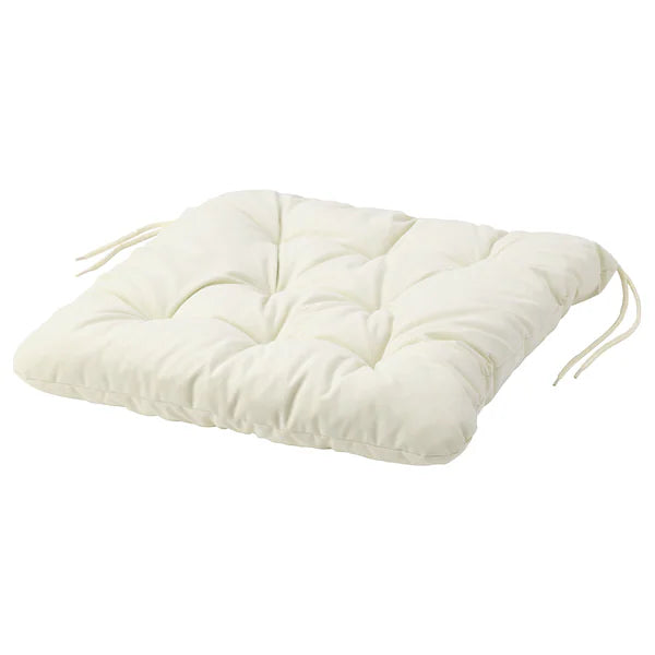 KUDDARNA Chair cushion, outdoor, beige, 44x44 cm