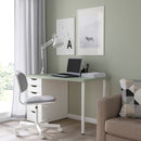 LAGKAPTEN Table Top, light green 120x60 cm