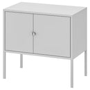 LIXHULT Cabinet, metal/grey, 60x35 cm