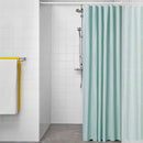 LUDDHAGTORN Shower curtain, turquoise, 180x200 cm