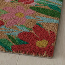 NÄSBORG Door mat, flower mix/multicolour, 40x60 cm