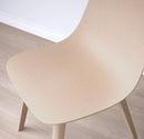 ODGER Chair, white/beige