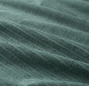 VÅGSJÖN Guest towel, grey-turquoise, 30x50 cm