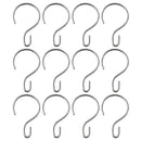 RUDSJÖN Shower curtain ring, stainless steel colour