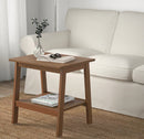 LUNNARP Side table, brown, 55x45 cm