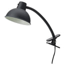 SKURUP Clamp spotlight lamp, black