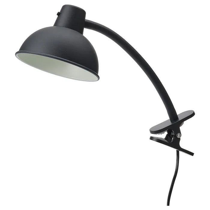 SKURUP Clamp spotlight lamp, black