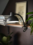 SKURUP Clamp spotlight lamp, black