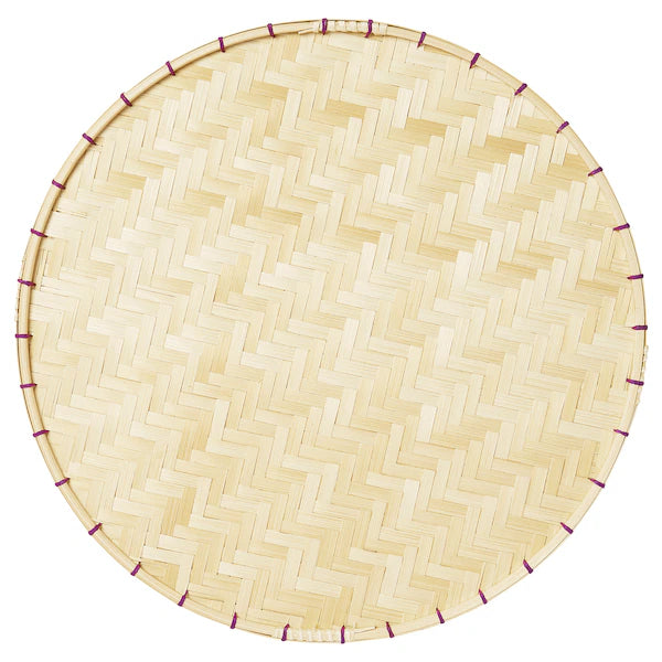 SOMMARFLOX Place mat, bamboo handmade