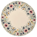 SOMMARFLOX Tablecloth, patterned flower/multicolour round, 150 cm