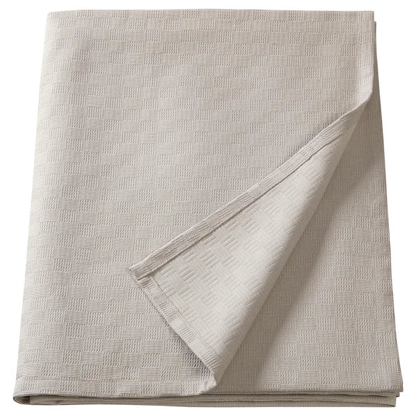 STENFRÖMAL Bed bedspread, light beige, 230x250 cm