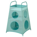 TIGERFINK Storage with compartments, turquoise