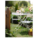 TORPARÖ Chair, in/outdoor, foldable white/grey