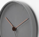 BONDTOLVAN Wall clock, grey-pink, 25 cm