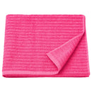 VÅGSJÖN Bath towel, bright pink, 70x140 cm