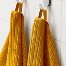 VÅGSJÖN Guest towel, golden-yellow, 30x50 cm