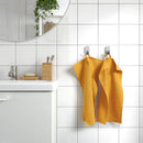 VÅGSJÖN Guest towel, golden-yellow, 30x50 cm