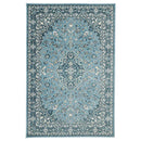 VEDBÄK Rug, low pile, blue, 133x195 cm