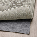 VEDBÄK Rug, low pile, light grey, 133x195 cm