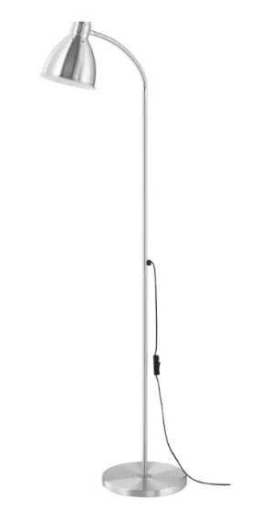 LERSTA Floor/reading lamp, aluminium