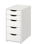 ALEX IKEA drawer unit white 36x70 cm