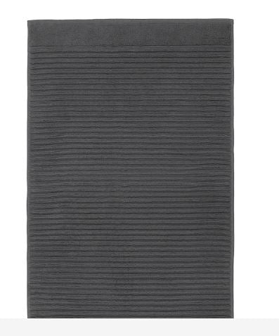 ALSTERN IKEA bath mat dark grey 50x890