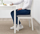 EKEDALEN IKEA chair white-light grey