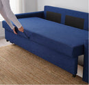 FRIHETEN IKEA 3 seat Sofa bed blue