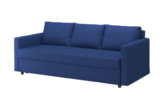 FRIHETEN IKEA 3 seat Sofa bed blue