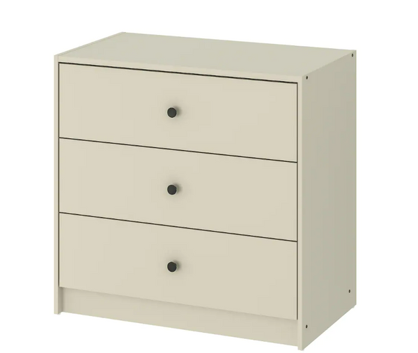 GURSKEN IKEA chest of 3 drawers. 69x67 cm