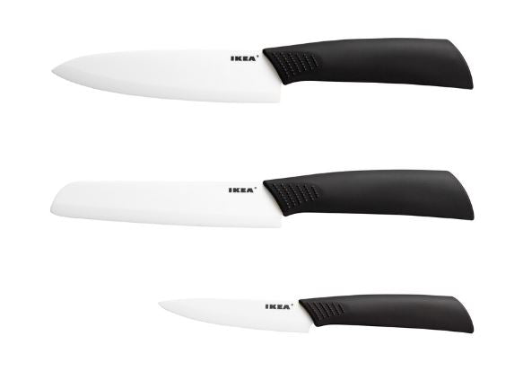 HACKIG IKEA knife set of 3