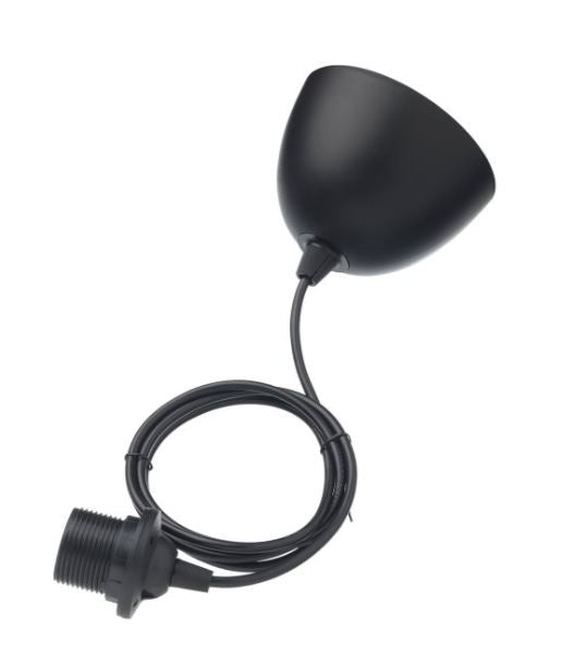 HEMMA Cord set, black, 1.8 m